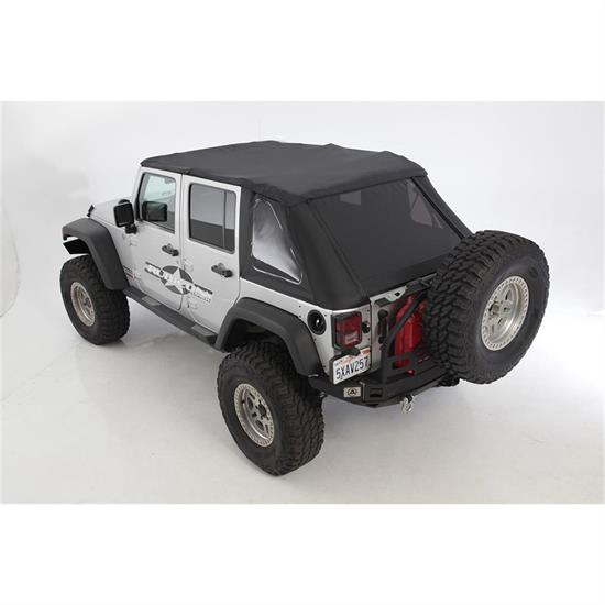 Smittybilt 9073235 Bowless Combo Top W/Tinted Windows