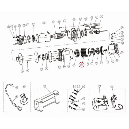 Smittybilt 97495-29 Clutch Gear