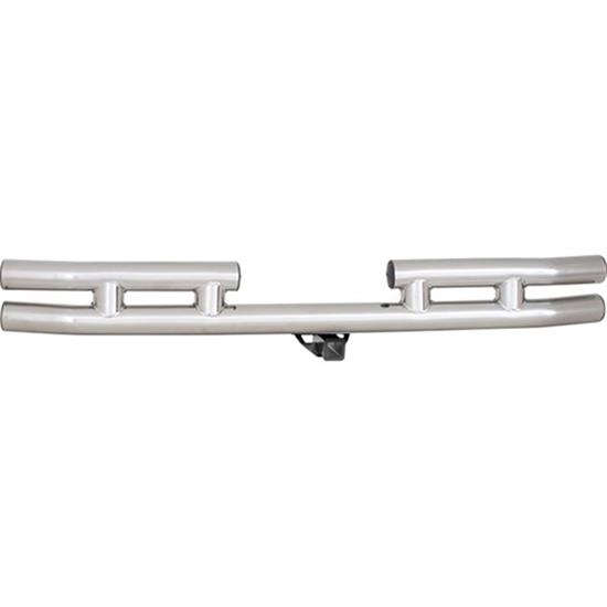 Smittybilt JB44-RHS Rear Tubular Bumper W/ Hitch Stainless Steel