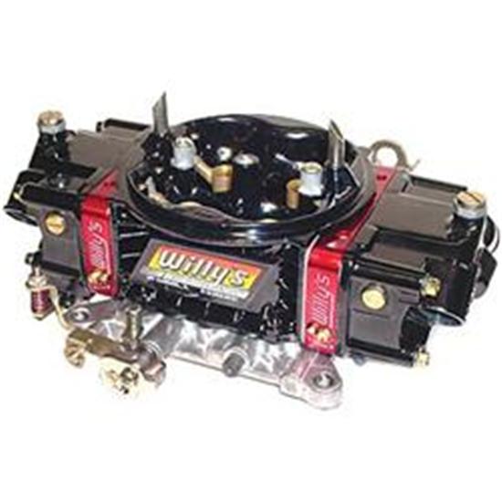 Willys Carbs WCD64002HA HiAltitude HP Series 4 Barrel Gas Carburetor