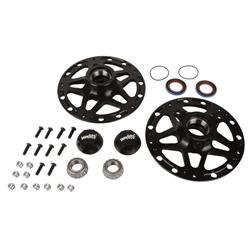 Winters Performance 3980B Black Aluminum D-Mount Front Hubs