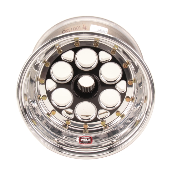 Weld 734B-30834 13x8 Wheel, 4 Inch Offset-Inner Beadlock