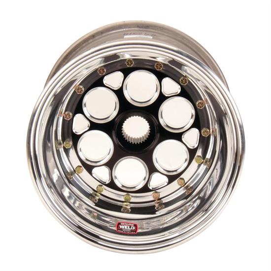 Weld 734B-31014 Midget Spline Wheel, 13X10, 4" Backspace