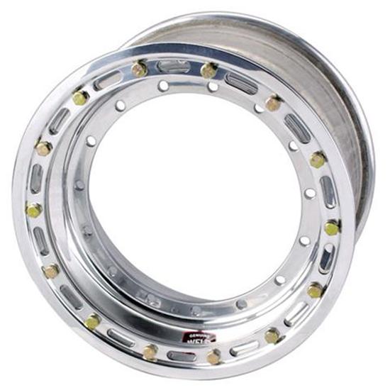 Weld Racing 13 x 7 In Direct Mount Front Wheel - Beadlock, 4 In Offset