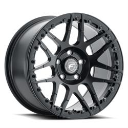 Forgestar F282B0067750 15X10 F14 Beadlock, 5X114.3, Satin Black