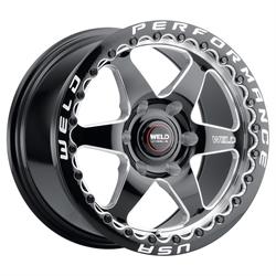 Weld Racing S90970089725 Weld 17X10, Ventura 6 Beadlock, 6x135