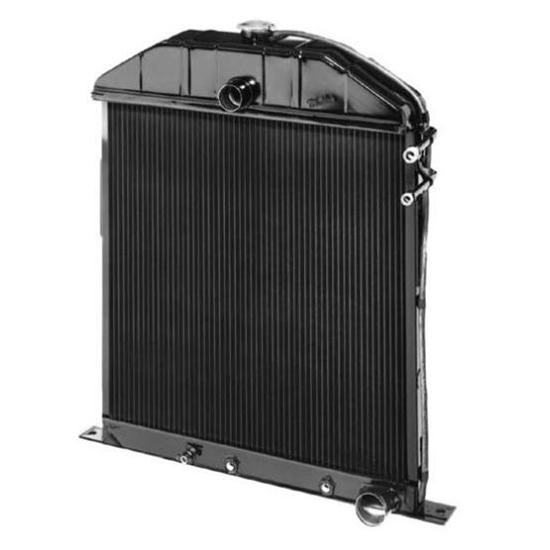 Walker C-Ac493-1 Cobra 1942-1948 Ford Radiator, Condenser-Chevy Engine