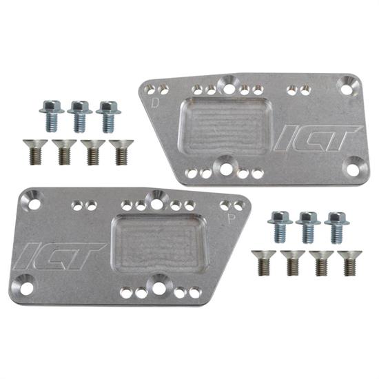ICT Billet 551628 Engine Swap Bracket Set, SBC to LS Engine
