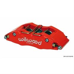 Wilwood 120-10128-RD Dynapro DP6 RH Caliper, 5.25 Inch Mount, Red