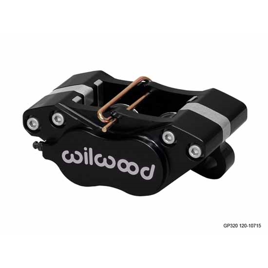 Wilwood 120-10714 GP320 RH Caliper, 1.25 Inch Pistons / .81 Inch Disc
