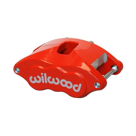 Wilwood 120-10938-RD D52 Dual Piston Floater Caliper, 1.25 / 1.28 Inch