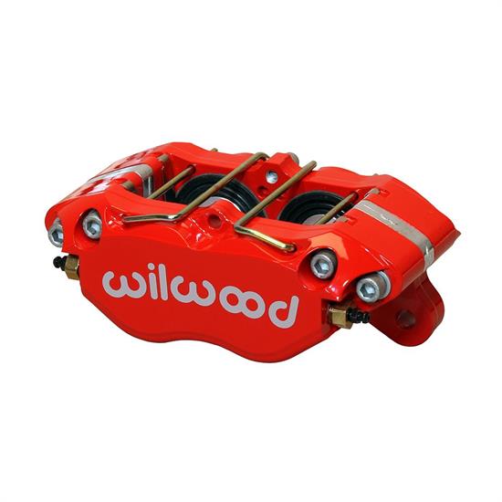 Wilwood 120-11482-RD Dynapro Dust Boot Caliper, 5.25 Inch Mount, Red