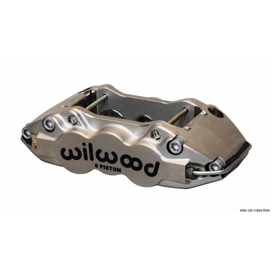 Wilwood 120-11663-RSN W6A Radial Rear Mount RH Caliper, Black