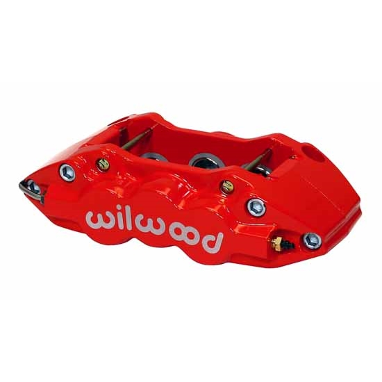 Wilwood 120-11664-RSR W6A Radial Rear Mount LH Caliper, Red