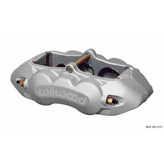 Wilwood 120-11711 D8-6 RH Front Caliper, Clear