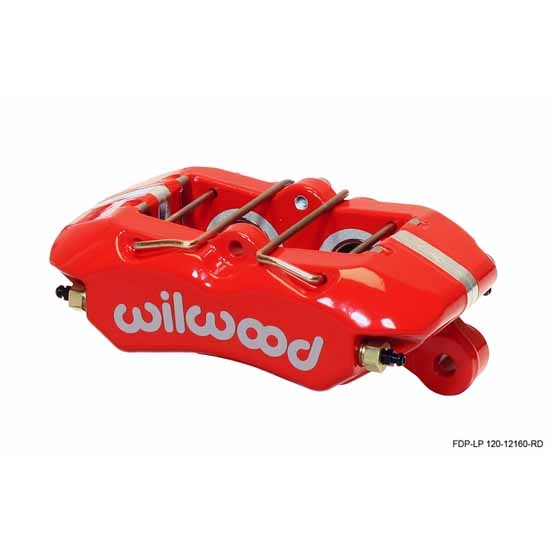 Wilwood 120-12160-RD FDP-LP Caliper, 5.25 Inch Mount, 1.12 Piston/.81