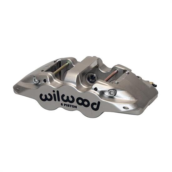 Wilwood 120-13299-N AERO6-ST-RH Caliper, Nickel, .80 Inch Thick Pad