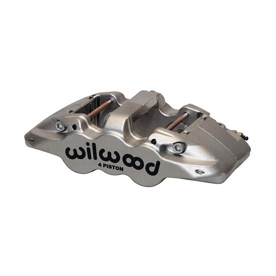 Wilwood 120-13417-N AERO4-ST-LH Caliper, Nickel, .80 Inch Thick Pad