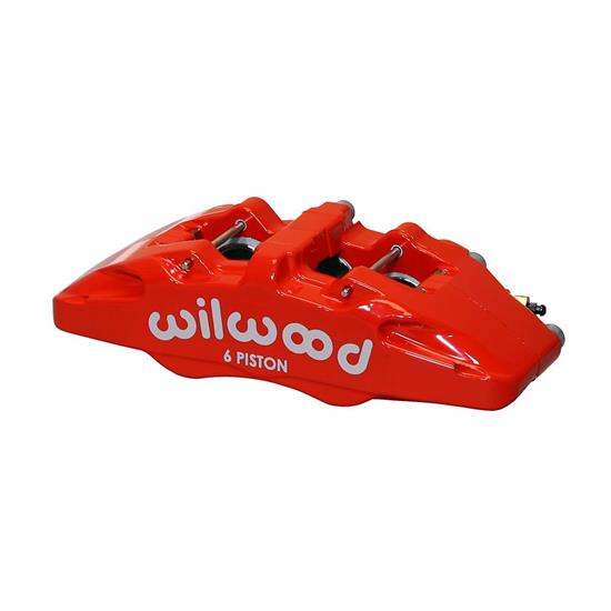 Wilwood 120-13433-RD Dynapro 6A Lug Mount Caliper, LH, Red
