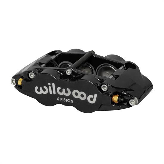 Wilwood 120-14490-BK Forged Superlite 6 Dust Seal Radial Mount