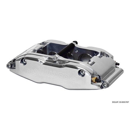Wilwood 120-8079-RSP BNSL6R Caliper, 1.62/1.12/1.12 Pistons, 1.10 Disc