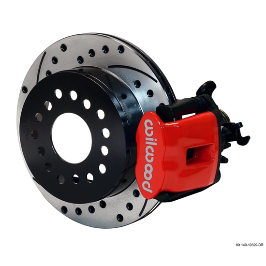 Wilwood 140-10329-DR CPB Rear Disc Brake Kit-Big Ford 9 Inch New Style