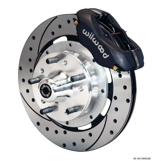 Wilwood 140-10440-BD FDLI 12.19 Front Brake Kit, 74-80 Pinto/Mustang II