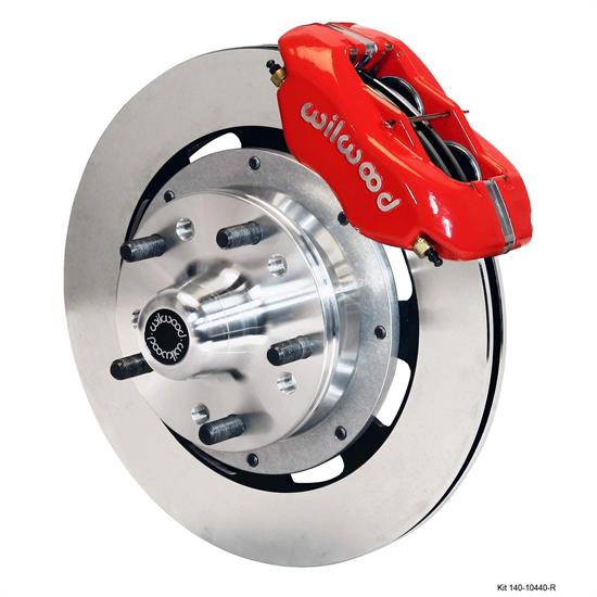 Wilwood 140-10440-R FDLI Front Disc Brake Kit, 1974-80 Pinto/Mustang II