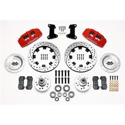 Wilwood 140-10742-DR DP6 Front Disc Brake Kit, 74-80 Pinto/Mustang II