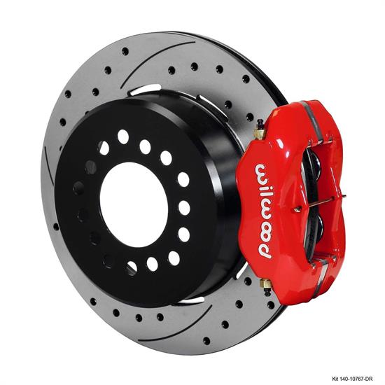 Wilwood 140-10767-DR FDLI Rear Brake Kit, Mopar/Dana 2.50 Off,Snap Ring