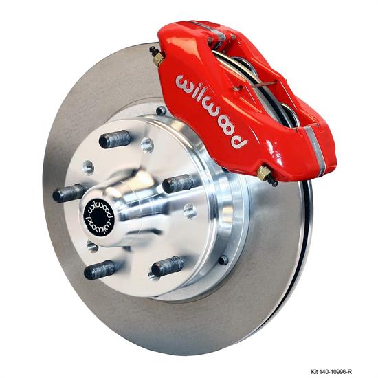 Wilwood 140-10996-R FDLI Pro Series 11 Front Disc Brake Kit, 64-74 GM