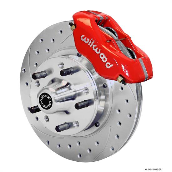 Wilwood 140-10996-ZR FDLI Pro Series 11 Front Disc Brake Kit, 64-74 GM