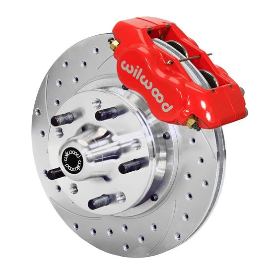 Wilwood 140-10996-ZR FDLI Pro Series 11 Front Disc Brake Kit, 64-74 GM