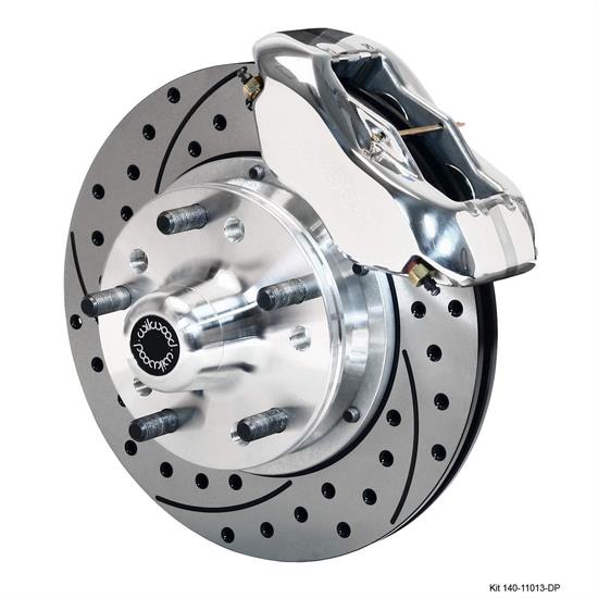 Wilwood 140-11013-DP FDLI Pro Series Front Disc Brake Kit, 1937-49 Ford