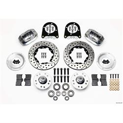 Wilwood 140-11013-DP FDLI Pro Series Front Disc Brake Kit, 1937-49 Ford