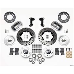 Wilwood 140-11017-DP FDLI Front Disc Brake Kit, 74-80 Pinto/Mustang II