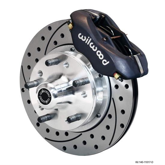 Wilwood 140-11017-D FDLI Front Disc Brake Kit, 1974-80 Pinto/Mustang II