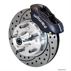 Wilwood 140-11017-D FDLI Front Disc Brake Kit, 1974-80 Pinto/Mustang II