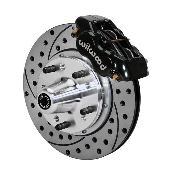 Wilwood 140-11019-D FDLI Pro Series Front Disc Brake Kit, 1973-89 Mopar