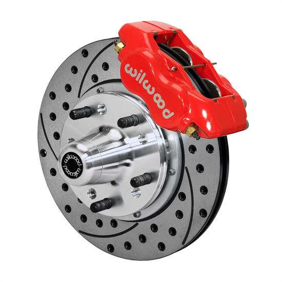 Wilwood 140-11020-DR FDLI Pro Series Front Disc Brake Kit, 62-72 Mopar