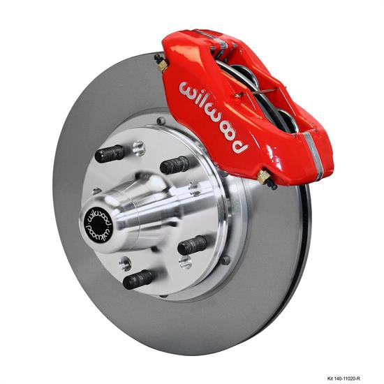 Wilwood 140-11020-R FDLI Pro Series Front Disc Brake Kit, 1962-72 Mopar