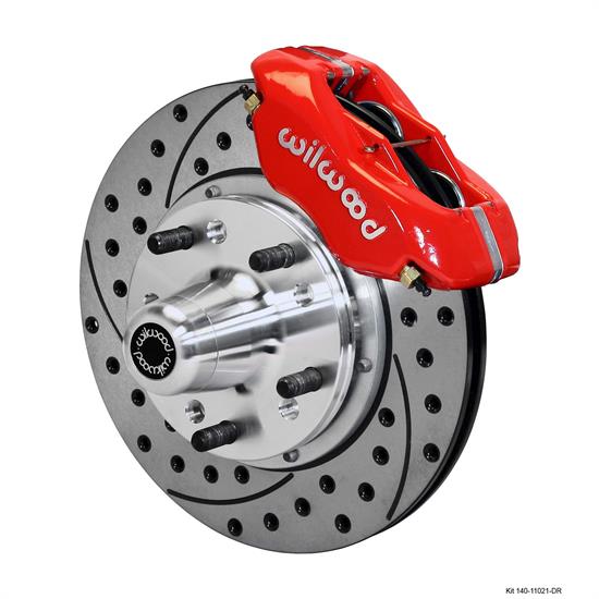 Wilwood 140-11021-DR FDLI Pro Series Front Disc Brake Kit, 1970-72 Mopar