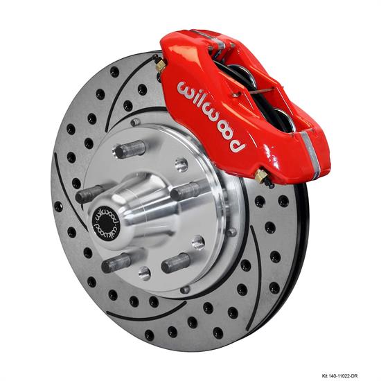 Wilwood 140-11022-DR FDLI Pro Series Front Disc Brake Kit, 60-72 Mopar
