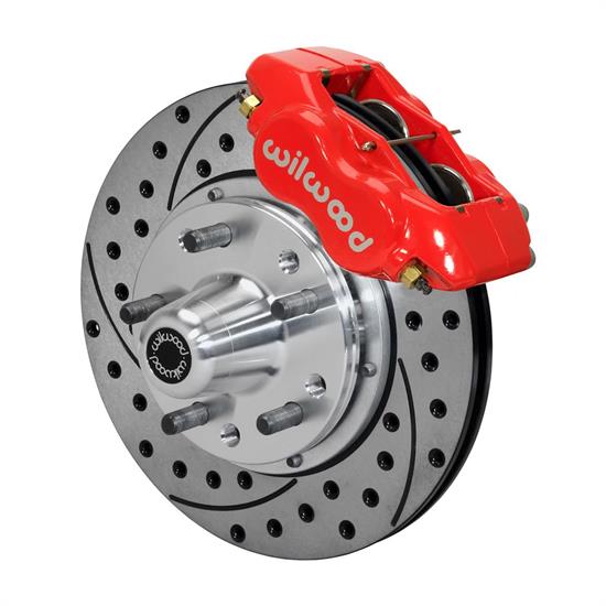 Wilwood 140-11022-DR FDLI Pro Series Front Disc Brake Kit, 60-72 Mopar