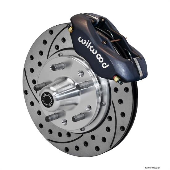 Wilwood 140-11022-D FDLI Pro Series Front Disc Brake Kit, 1960-72 Mopar