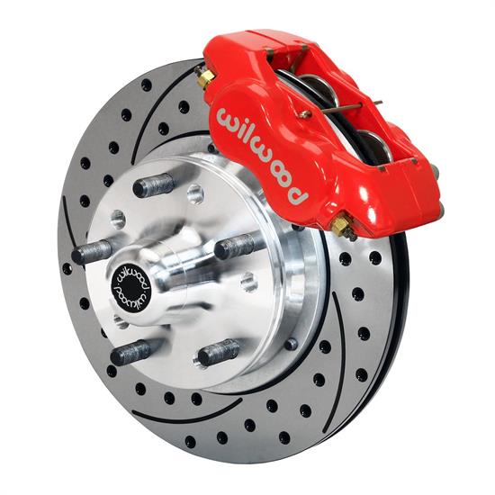 Wilwood 140-11023-DR FDLI Pro Series Front Disc Brake Kit, 65-72 Mopar