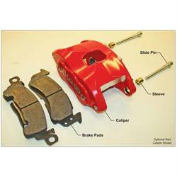 Wilwood 140-11291-BK D52 Front Caliper Kit, 2 In Piston, 1.04 In Rotor