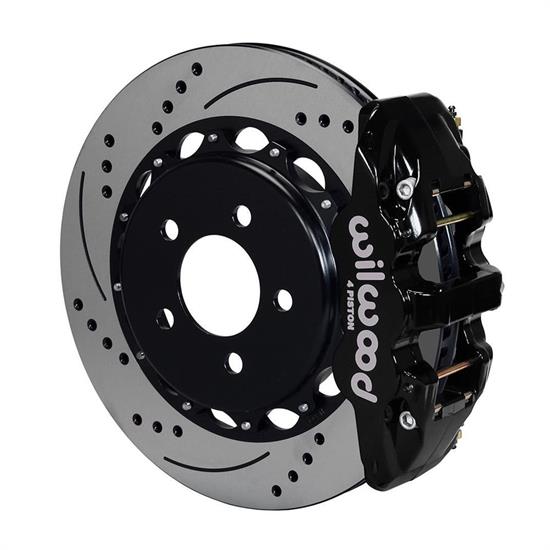 Wilwood 140-11765-D AERO4 14.25 Inch Rear Disc Brake Kit, 05-Up Mopar