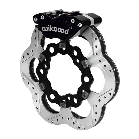 Wilwood 140-11809 Midget Pavement Front Brake Kit, Top Mount, 10.5 Inch