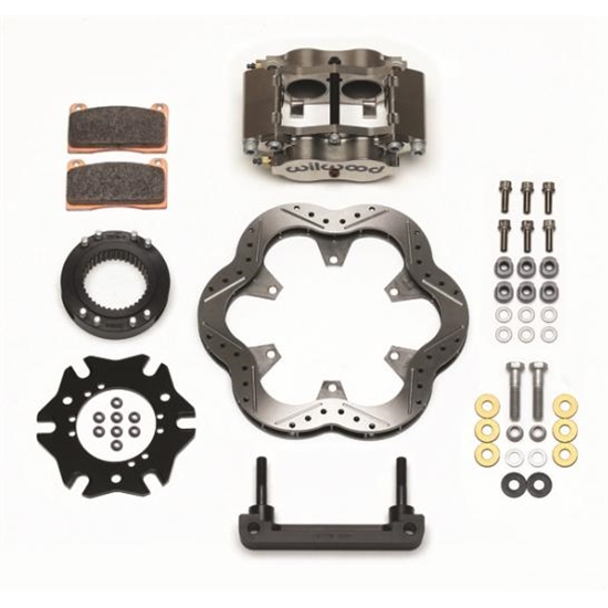 Wilwood 140-11810 Billet Dynalite Radial Mnt Midget Inboard Brake Kit